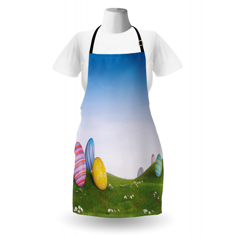 Eggs on the Hills Spring Apron