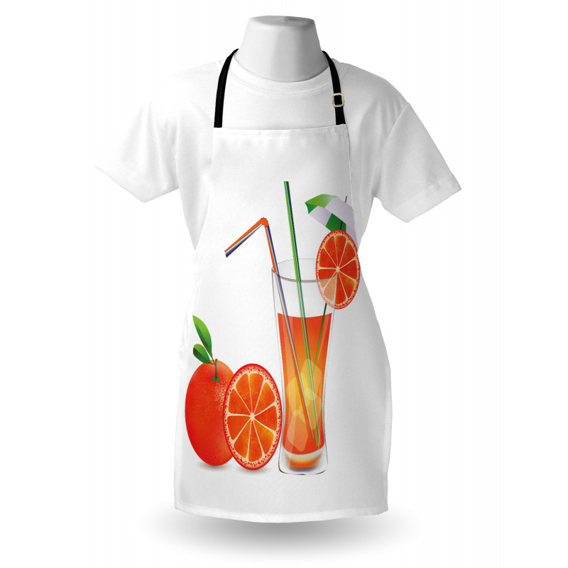 Orange Juice Glass Apron