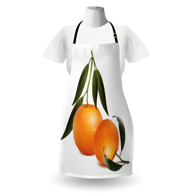 Fresh Tangerine Apron