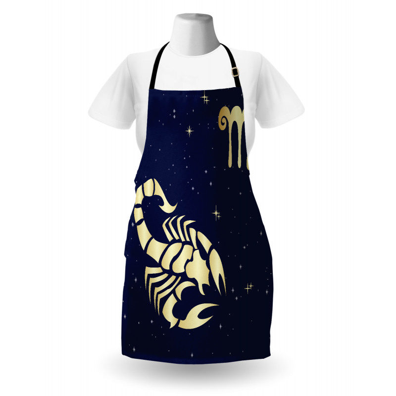 Night Sky Stars Apron