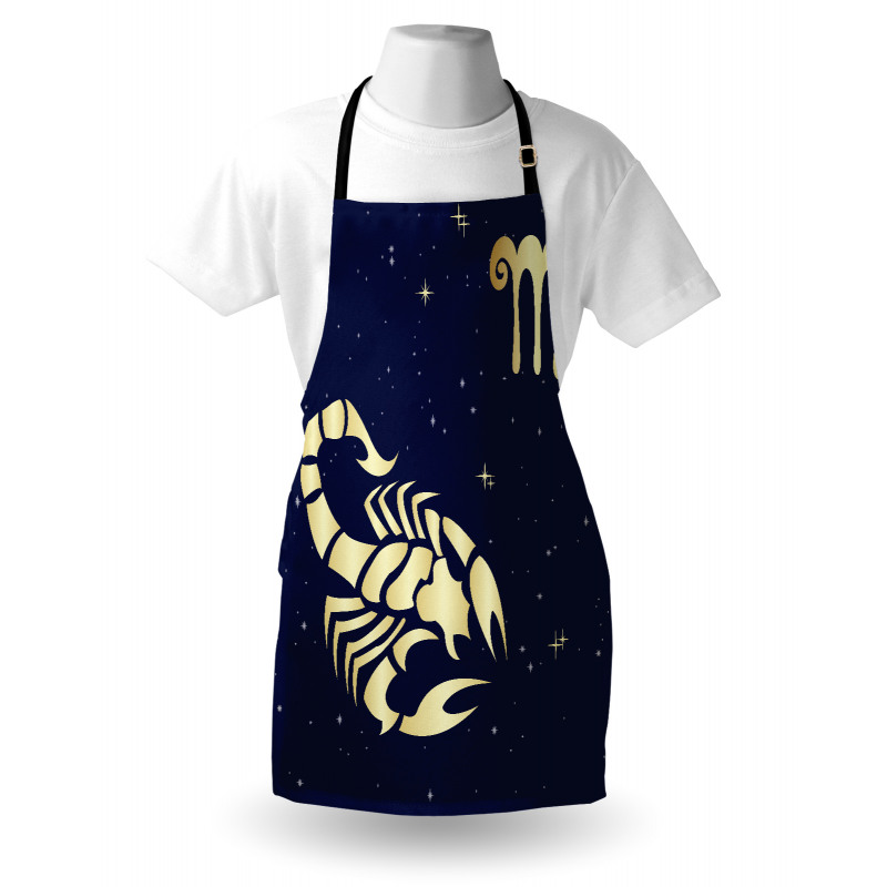 Night Sky Stars Apron