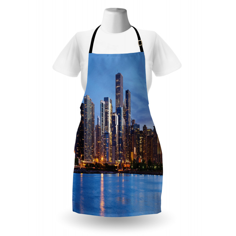 Big City Sunset Apron