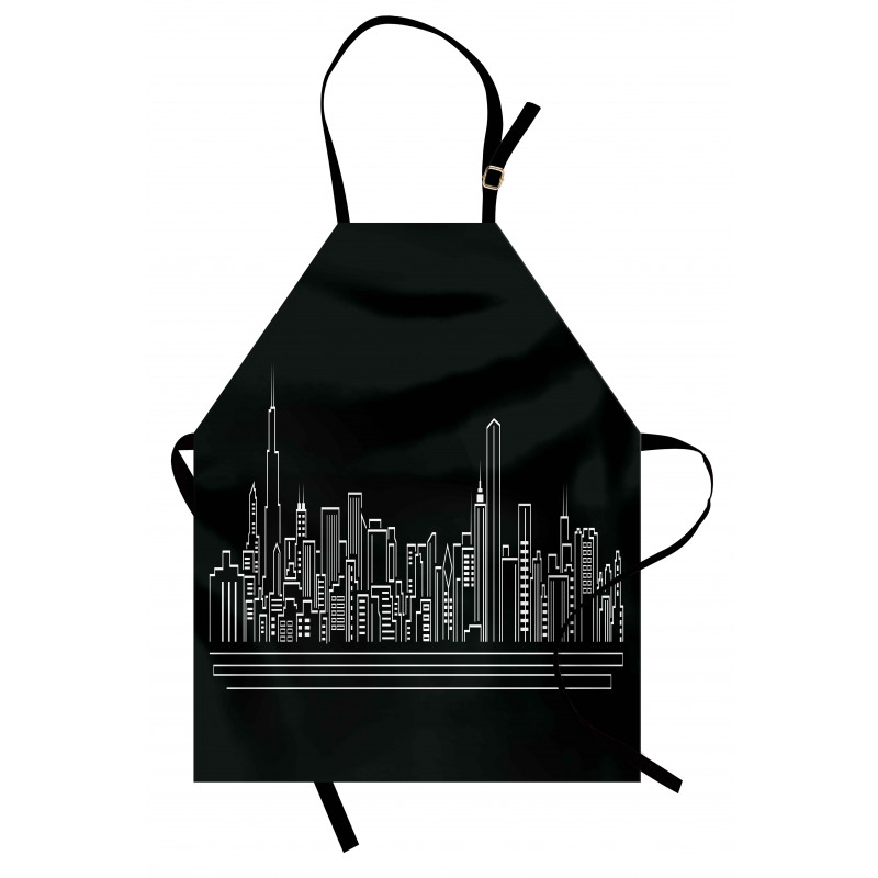 Abstract Town Apron