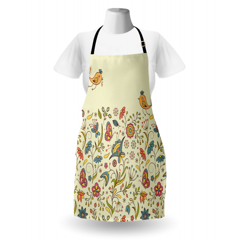 Colorful Summer Petals Apron