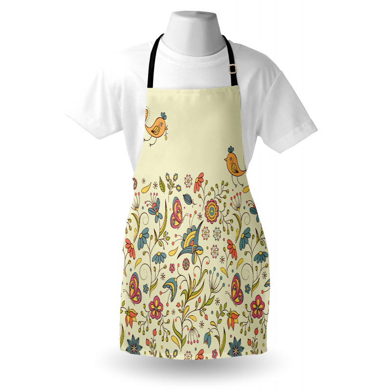 Colorful Summer Petals Apron