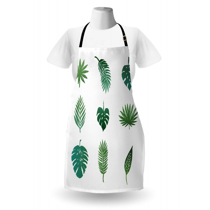 Tropical Tree Foliage Apron