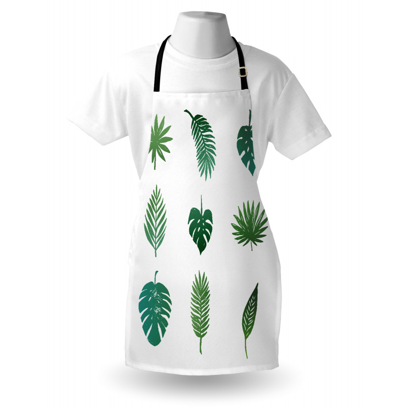 Tropical Tree Foliage Apron