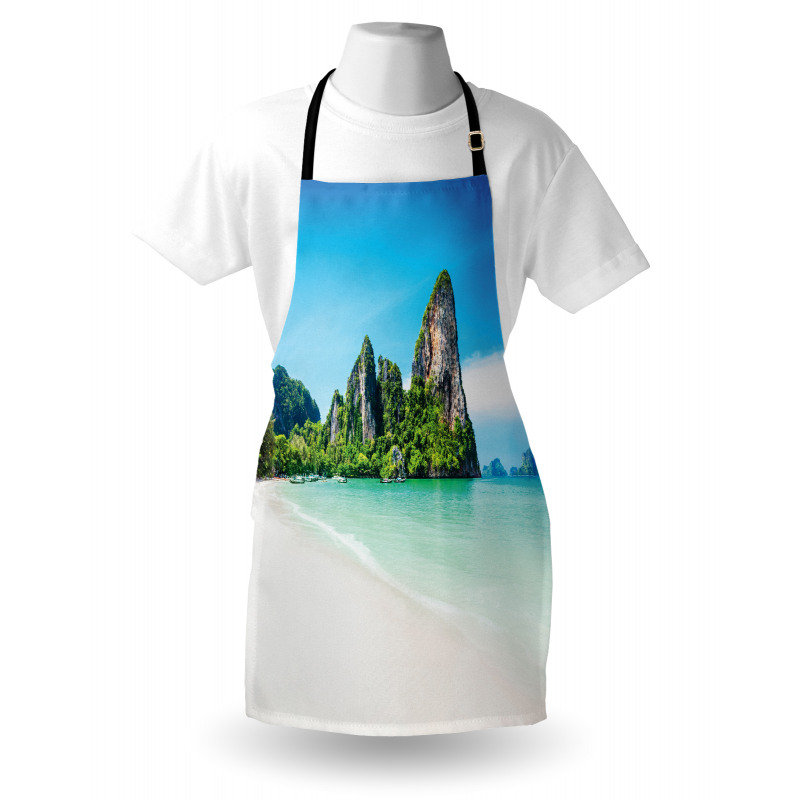 Beach Limestone Rocks Apron