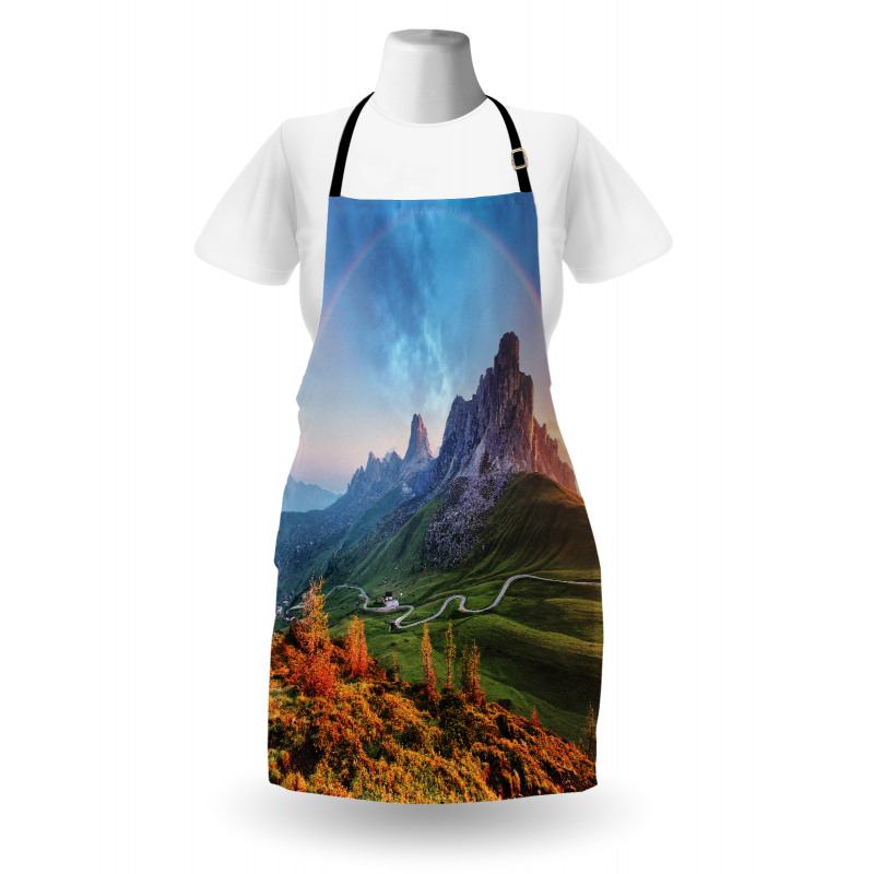 Alps Rainbow Morning Apron