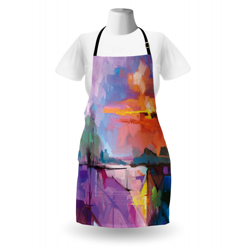 Mountains Design Apron