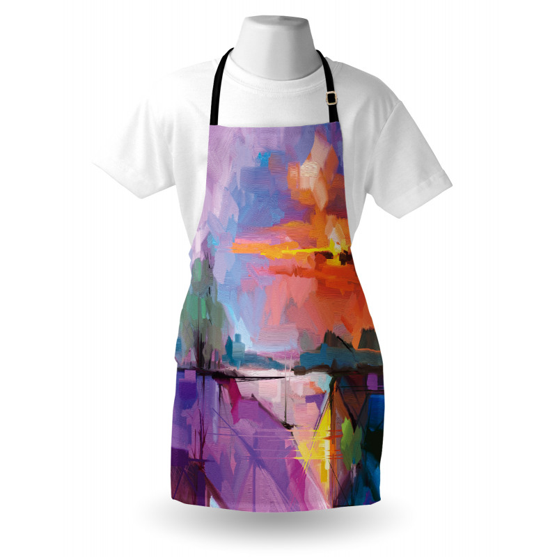 Mountains Design Apron