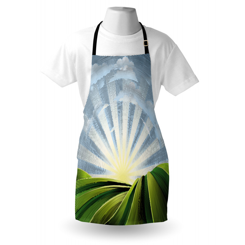 Vintage Pastoral Apron