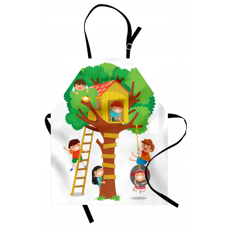 Boys Girl in a Tree House Apron