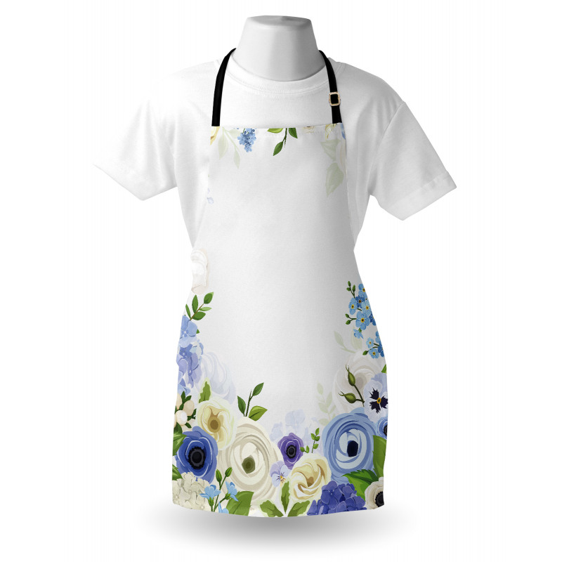 Roses Peonies Apron