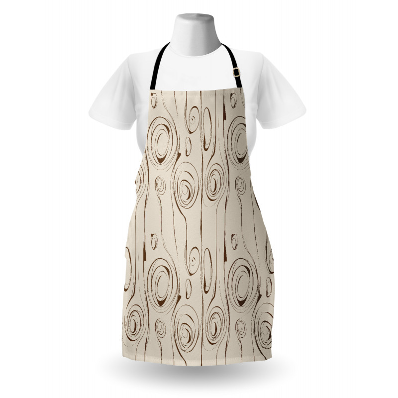 Scribble Spirals Apron