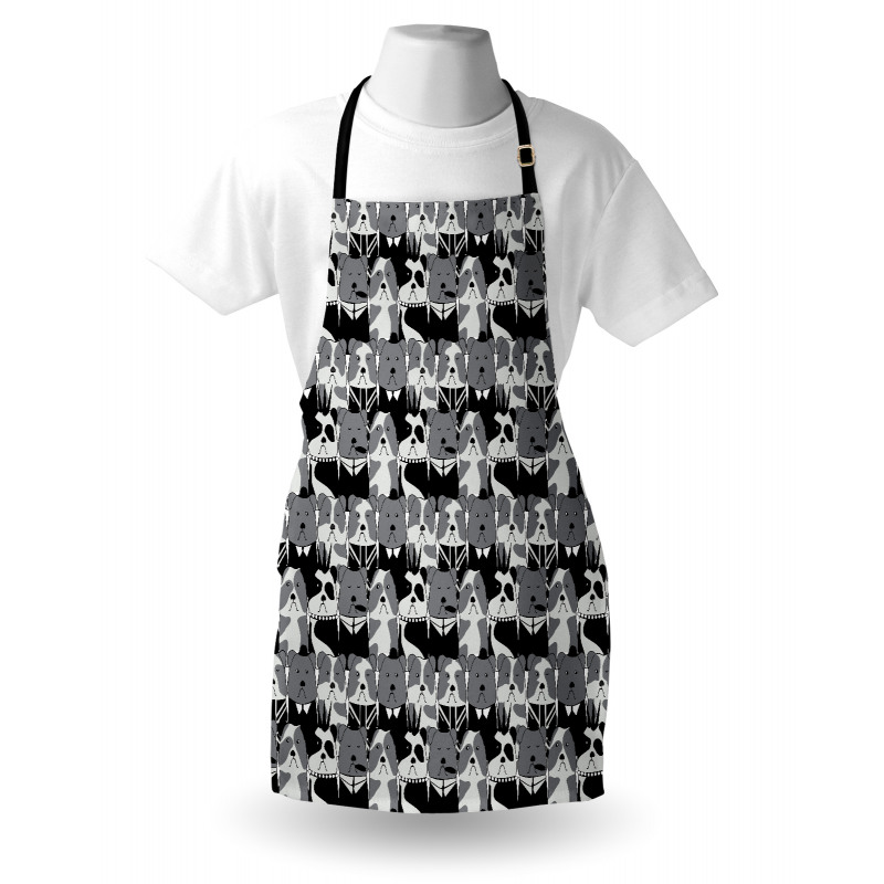 Gentlemen Punk Animals Apron