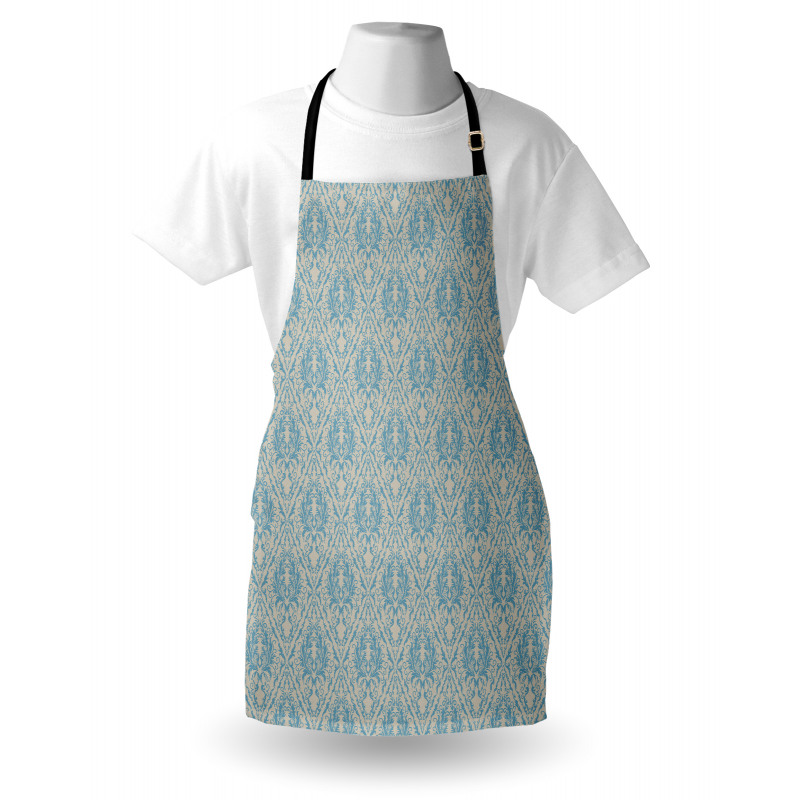 Vintage Scroll Apron