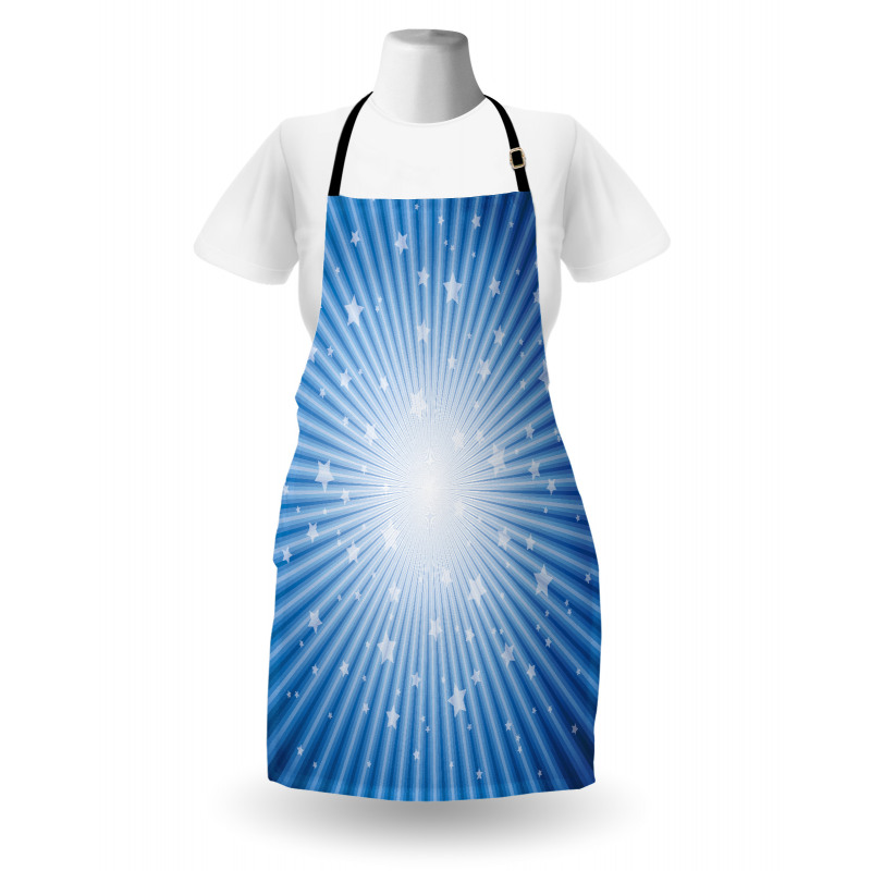 Retro Burst Stars Apron