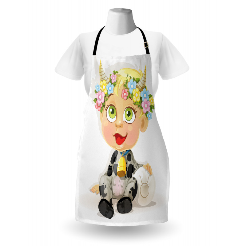 Happy Baby Horns Apron