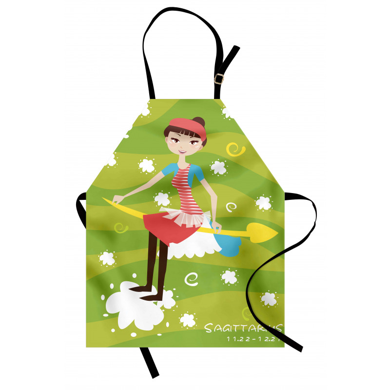 Girl on an Arrow Apron