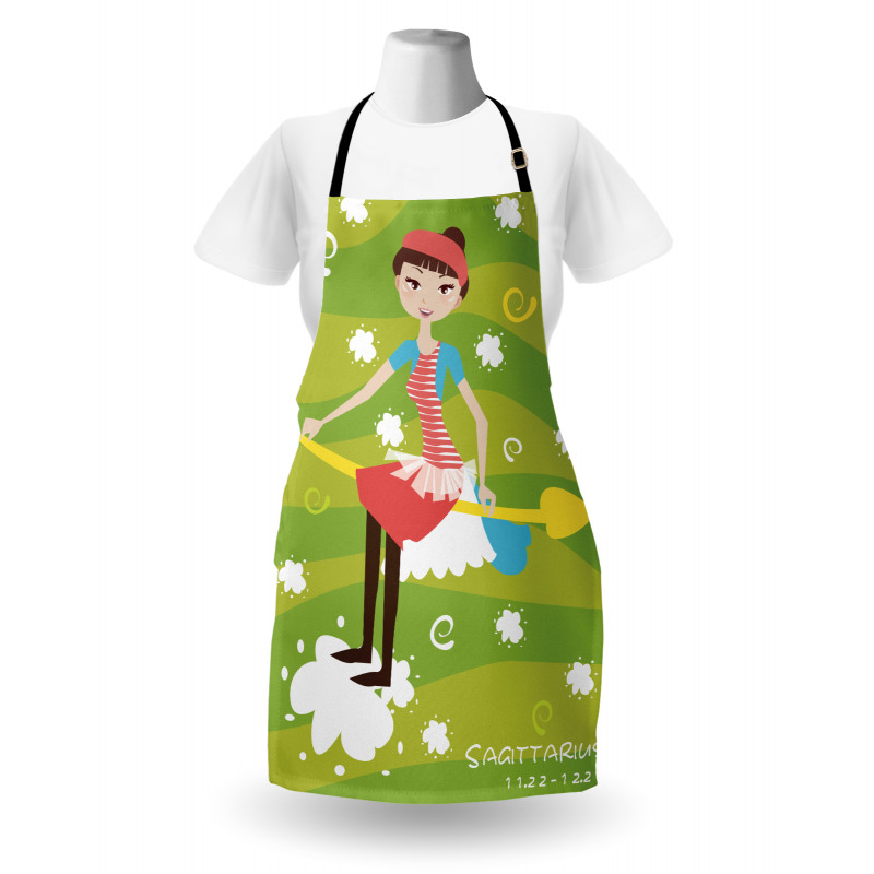 Girl on an Arrow Apron