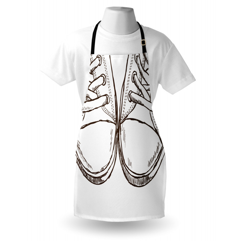 Sneakers Teen Life Art Apron