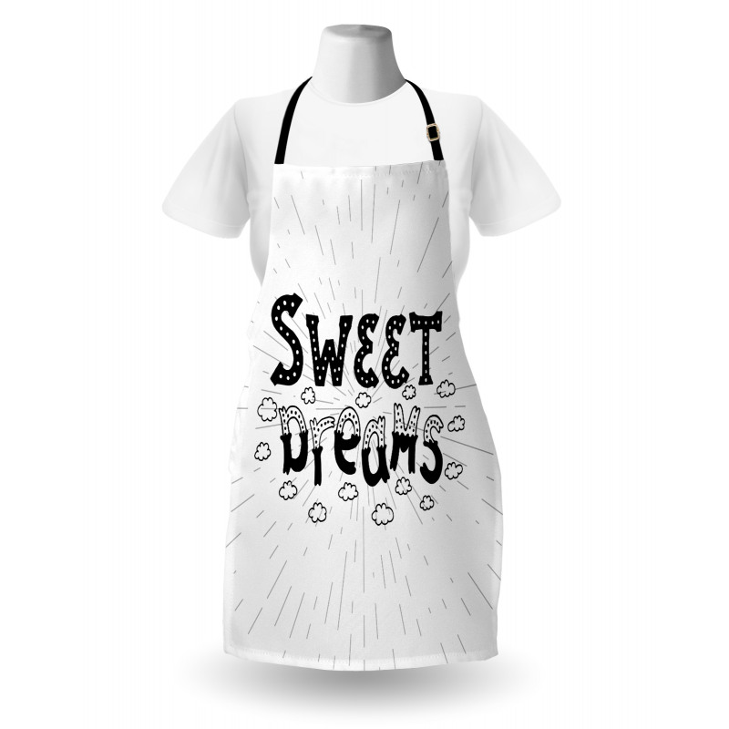 Retro Words Clouds Apron