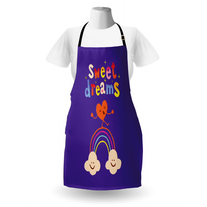 Hearts Clouds Apron