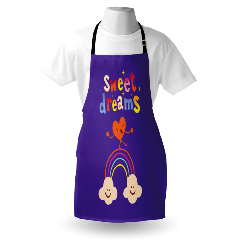 Hearts Clouds Apron
