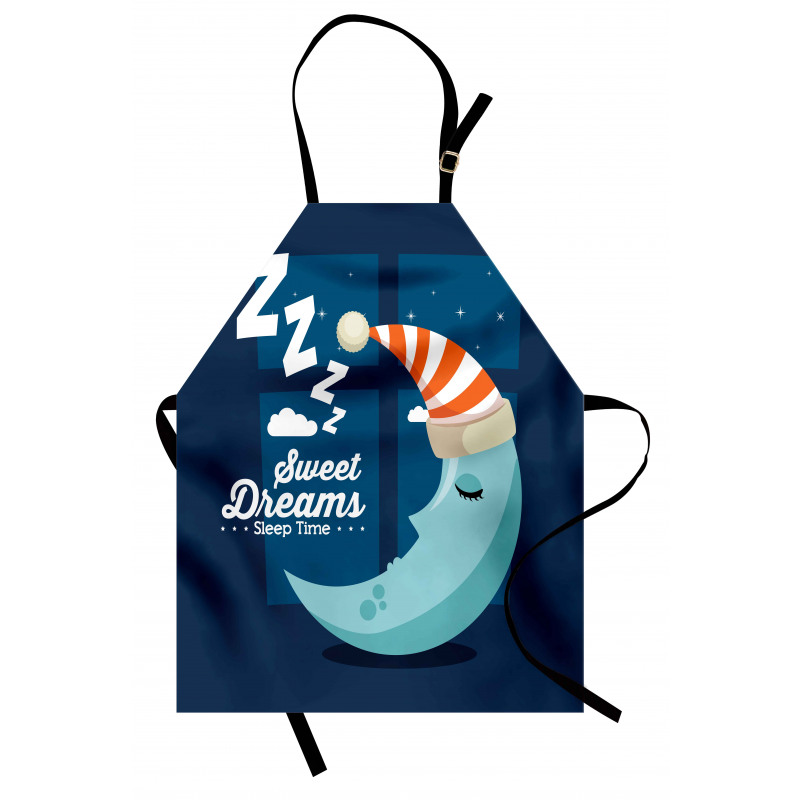 Bedtime Sleep Moon Apron