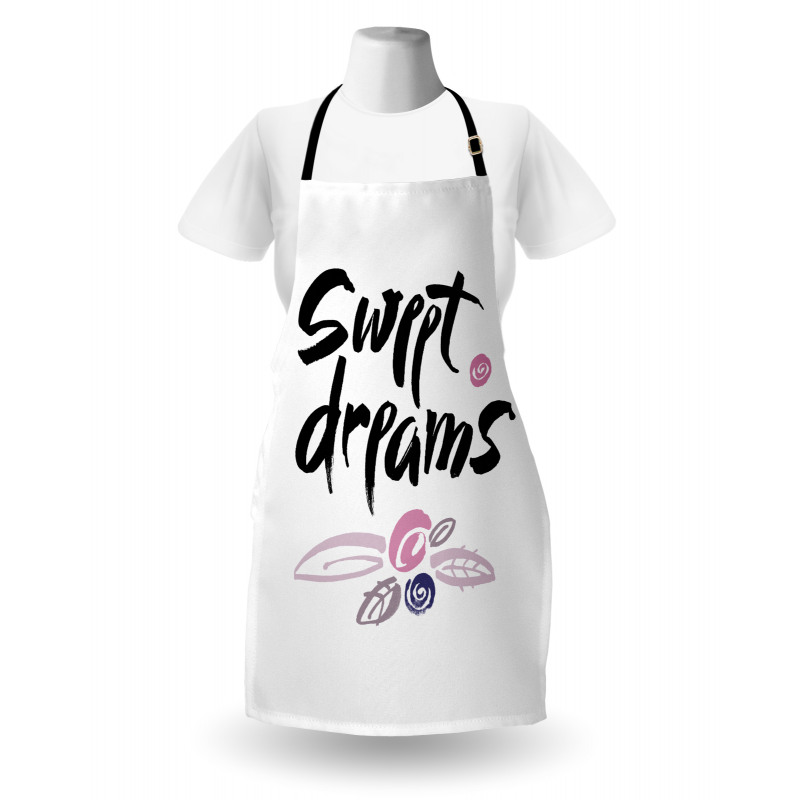 Calligraphy Words Apron