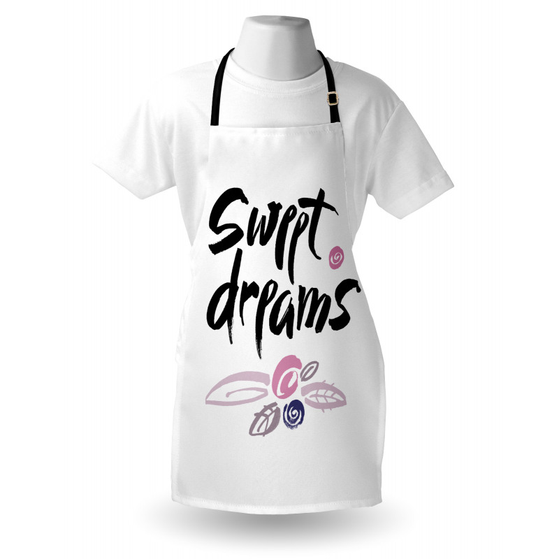 Calligraphy Words Apron