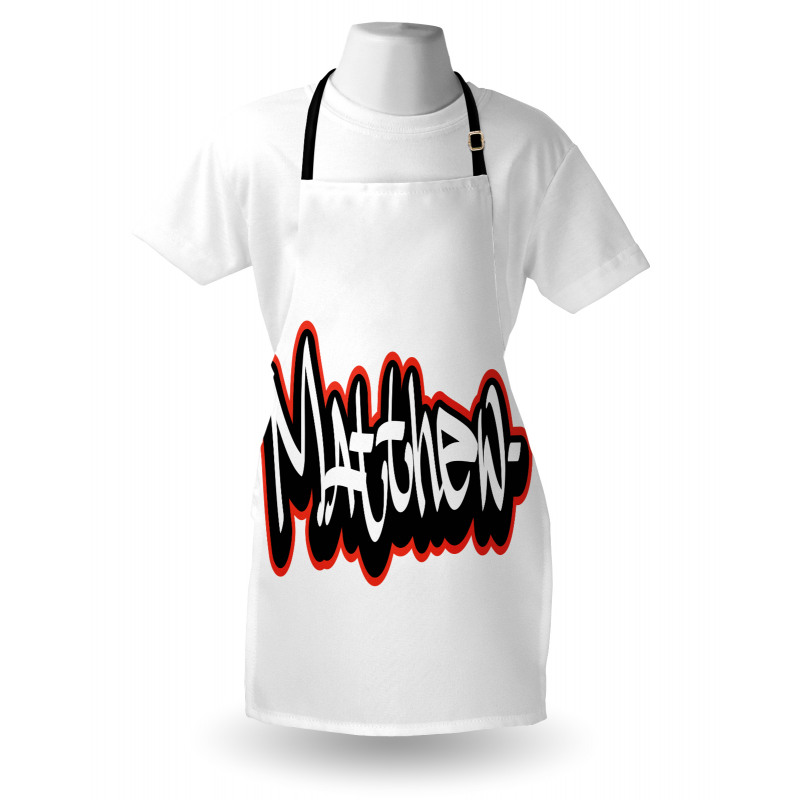 Hip-hop Street Art Name Apron