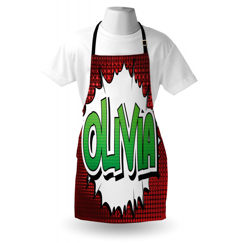 Teen Womens Given Name Apron