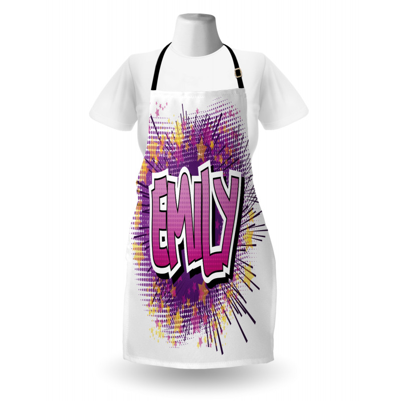 Popular Name Cartoon Apron