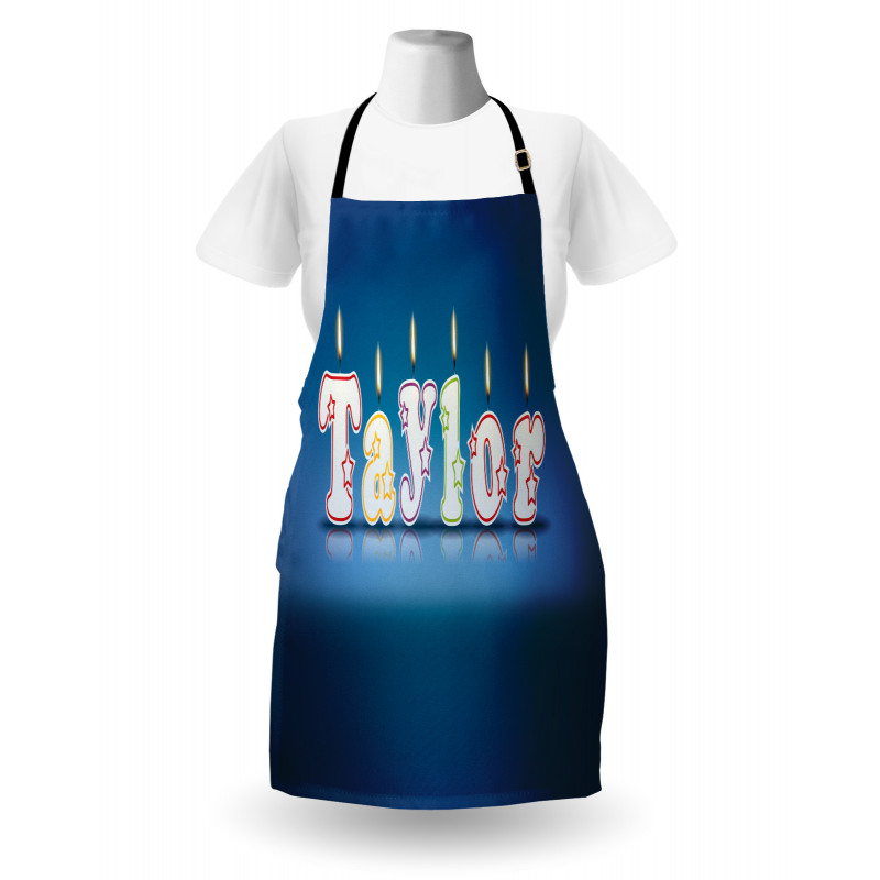 Celebration Candle Font Apron