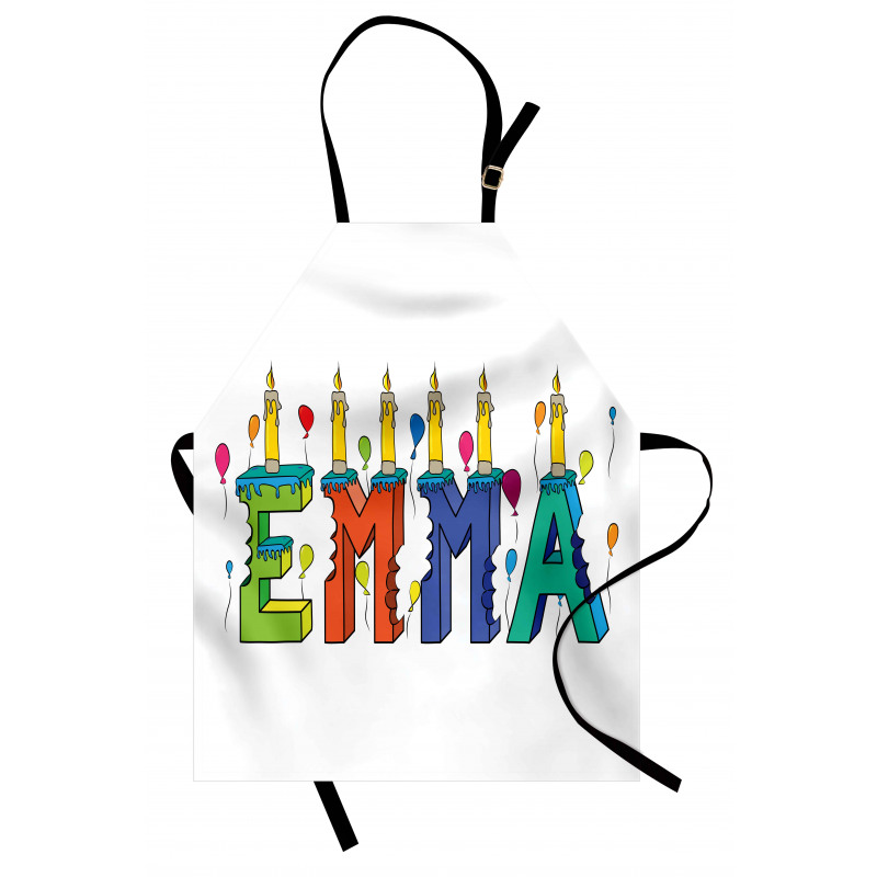 Popular Colorful Name Apron