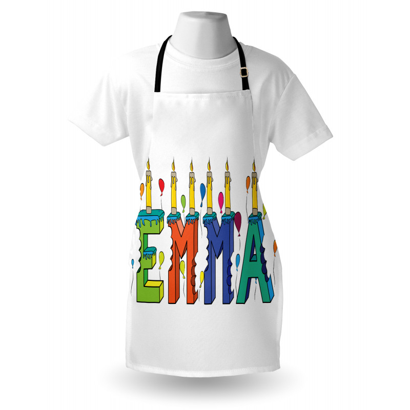 Popular Colorful Name Apron