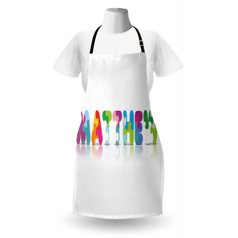 Colorful Baby Name Apron