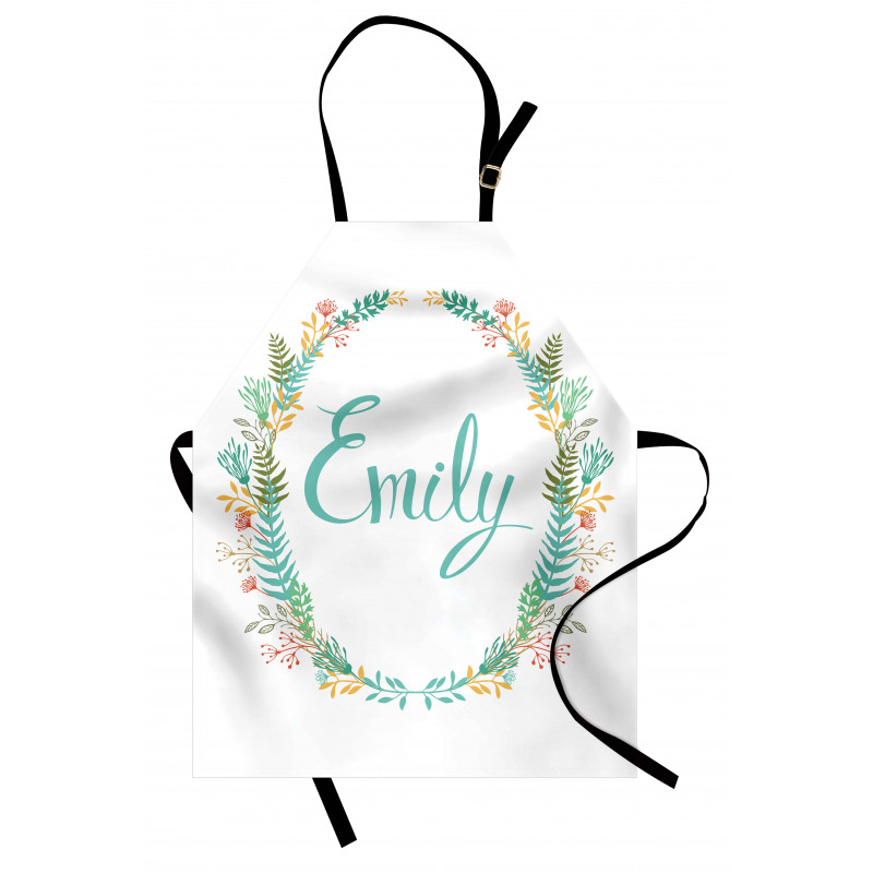 Vintage Leaves Design Apron