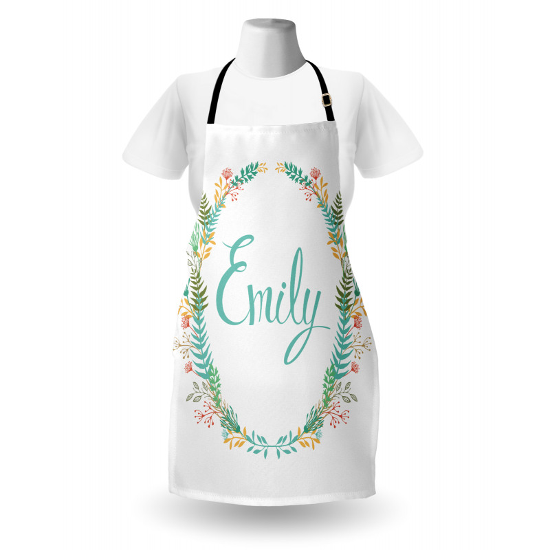 Vintage Leaves Design Apron