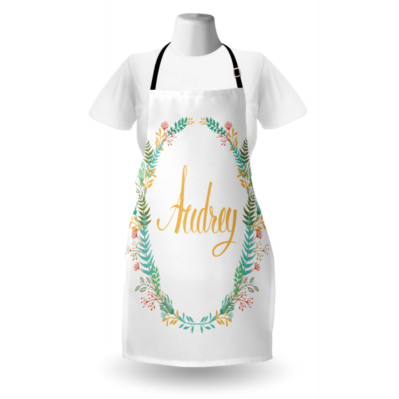 Retro Flourishing Nature Apron