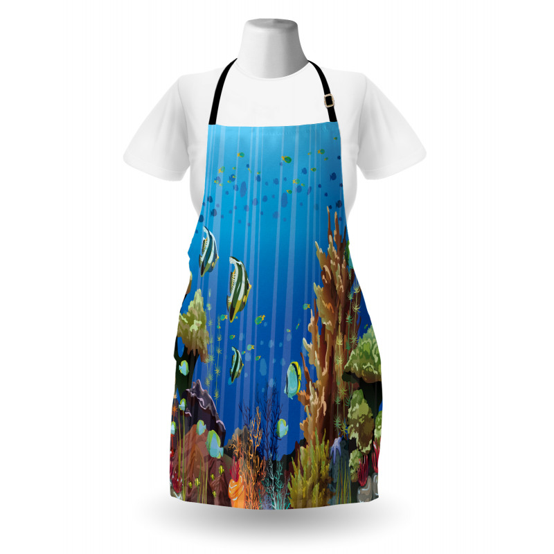 Underwater World Exotic Apron