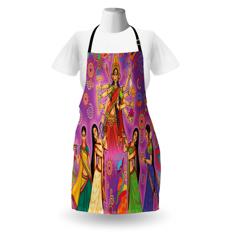 Woman Paisley Apron