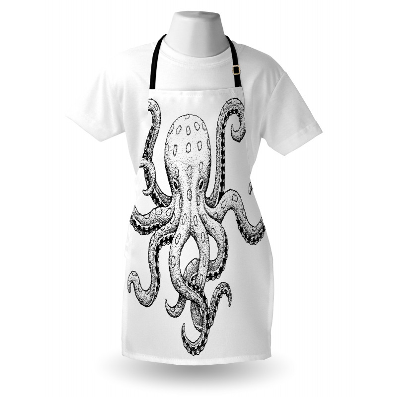 Sea Animal Artwork Apron