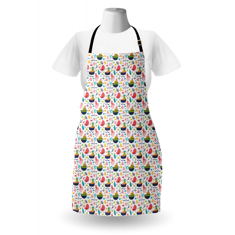 Nursery Summer Pattern Apron