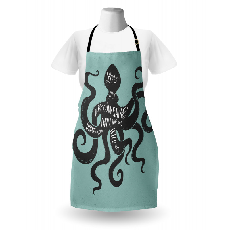 Inspiration Message Graphic Apron