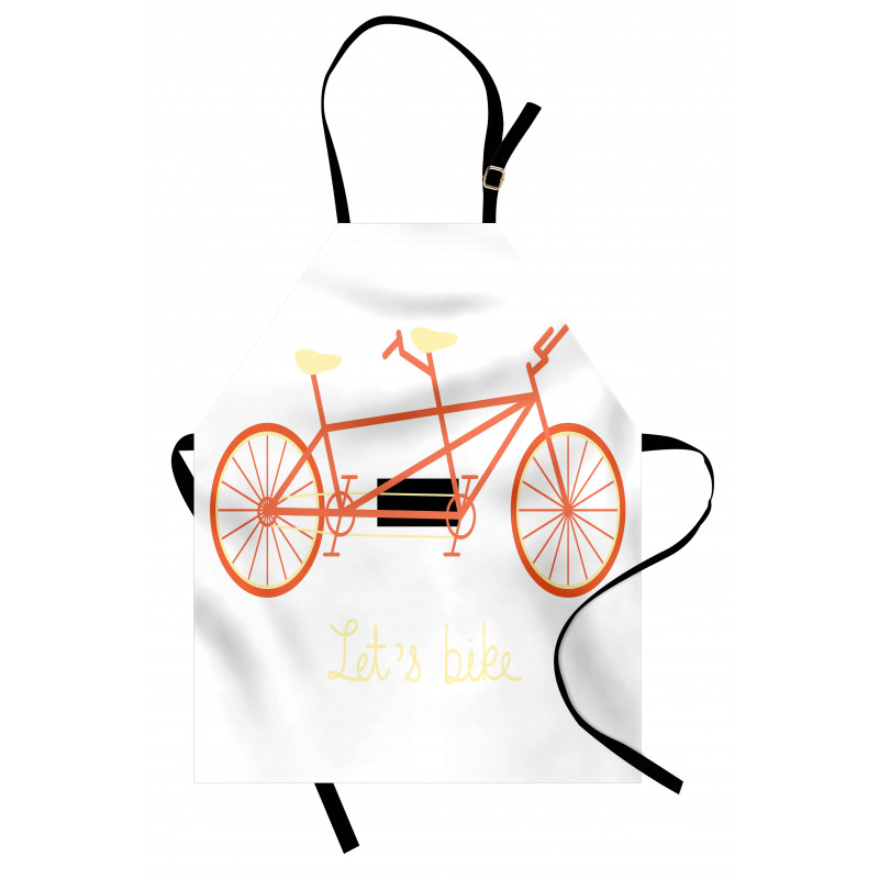 Lets Bike Retro Vehicle Apron