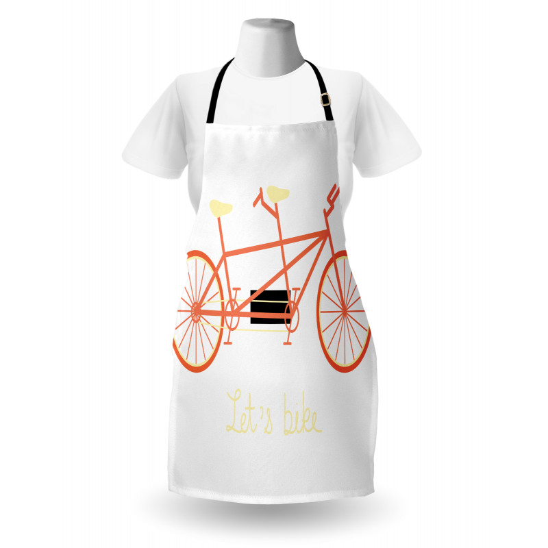 Lets Bike Retro Vehicle Apron