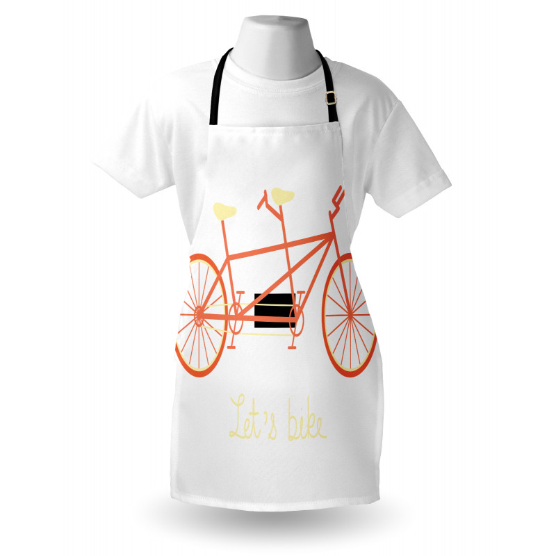 Lets Bike Retro Vehicle Apron